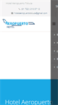 Mobile Screenshot of hotelaeropuertotoluca.com